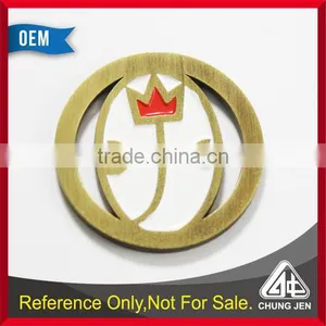 Customized Supermarket Trolley Coin Metal Pound Euro Token thumbnail-2