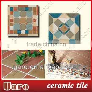 Provence Series Vintage Decoration Ceramic Antique Floor Tile thumbnail-1