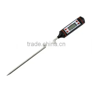Hot Selling Digital Barbecue Thermometer /Food Probe Meat Outdoor BBQ Selectable Sensor Gauge Heat Indicator thumbnail-3