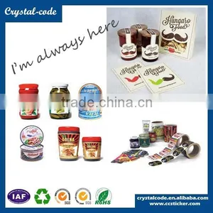 Glossy Frozen Food Label Food Containers thumbnail-1