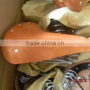 High Quality Real Cow Bike Saddle for EURO Market Quality thumbnail-6