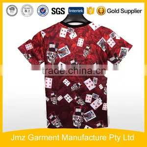 Customized Tshirt Whole Digital Print Sublimation Print Oem Factory Price thumbnail-2