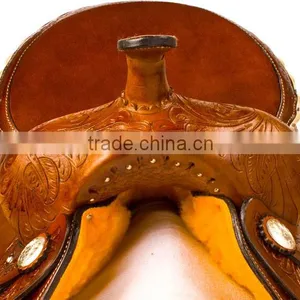 New Horse Western Pleasure Saddle Premium Quality WS161 thumbnail-6