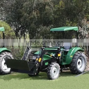 TZ-3 40HP 4WD Garden Tractor Front End Loader With Multi-function 4in1 Combine Bucket thumbnail-4