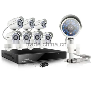 Zmodo CCTV System 960H 8CH DVR+8 Cameras Kit & 700tvl Camera thumbnail-1