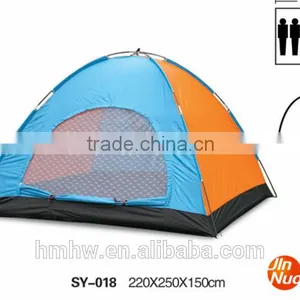 6 Person Single Layer One Door Camping Tent thumbnail-2