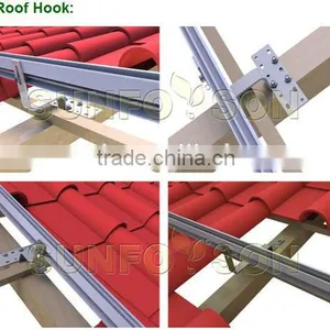 Tile Roof Solar Mounting System Panel Installation Racks thumbnail-1