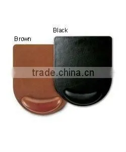 2016 Leather Silicone Promotional Genuine Leather Floating Mouse Pad thumbnail-5