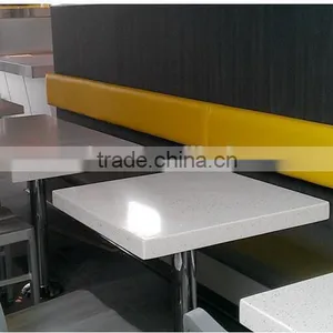KFC McDonald's Table , Artificial Stone Restaurant Table, Dinging Tables,,Acrylic Soid Surface KFC Table thumbnail-3