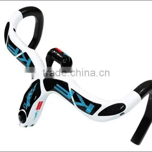 2016 Mountain Bikes Carbon Handlebar Mtb Road Bike Accessories Bicycle Parts Grips Kaifeng Brands BH2335 thumbnail-2