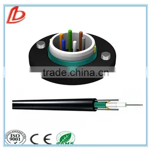 Unitube Light-armored GYXTW 6 Core Fiber Optic Cable, 6 Core Outdoor Fiber Optical Cable thumbnail-1