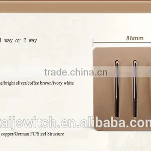 Home Electrical 3 Gang One Way or Two Way Piano Switch thumbnail-2