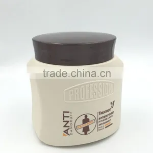 700ml Hair Gel Jar Hair Conditioner Hair Wax Jar HDPE Square Jar thumbnail-1