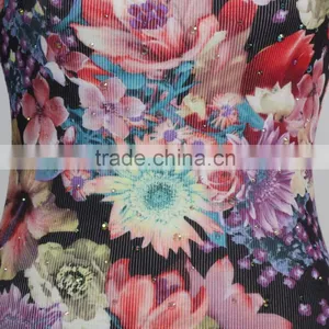 F5S15015 Printing Women Tank Top Rib Waist High Quality Guangzhou Factory thumbnail-6