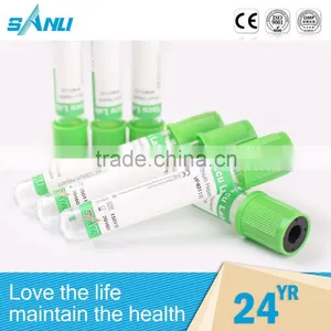 High Quality OEM Available Green Blood Collection Tube for Hospital thumbnail-1