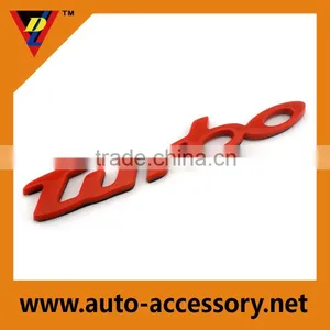 Custom 3d Waterproof Adhesive Brand Turbo Car Logo Stickers thumbnail-1