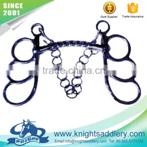 Brass Gag Bit With Turn Cheeks thumbnail-1