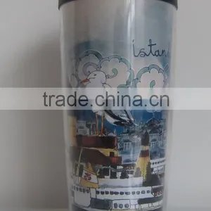 Plastic Coffee Mug Double Wall thumbnail-1