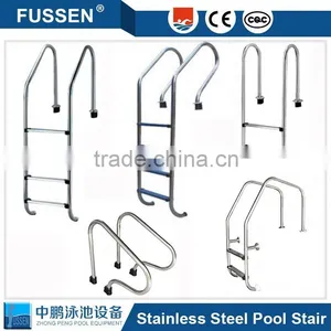 2 3 4 5 Steps Stainless Steel Swimming Pool Ladder for Sale thumbnail-6