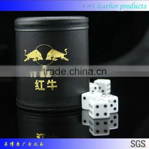 Competitive Hot New Straight Barrel Leather Dice Cup for Promotion thumbnail-4
