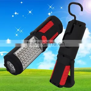 LED Flashlight Work Light Camping Outdoor Lamp With Magnet and Hook thumbnail-1