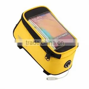 Bicycle Mobile Phone Touch Screen Bag / Bicycle Handlebar Phone Bag / Bicycle Frame Tube Bag thumbnail-2