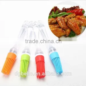 Food Safe Small Silicone BBQ Sauce Brush With PS Handle thumbnail-1