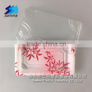 SM1-1101Clover Rectangular Plastic Tray for Packing Fruit and Vegetables thumbnail-2