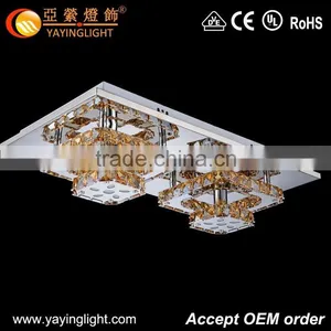 Rectangular Crystal Led Ceiling Minimalist Living Room Lamp Bedroom Lamp thumbnail-1