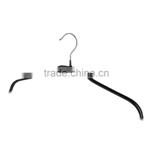 PVC-coated Metal - Black Non-Slip Knitwear Clothes Hanger thumbnail-2
