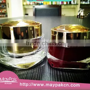 Supplier High Quality Cosmetic Acrylic Jars and Lids thumbnail-2