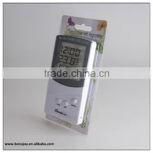 Wireless Indoor Digital Lcd Digital Thermometer & Hygrometer Ta368 thumbnail-2