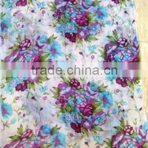 Rayon Flower Printed Scarfs/Scarv thumbnail-1
