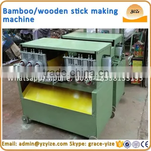 Bamboo Stick Cutting Machine From Round Bamboo Stick Making Machine Line thumbnail-3