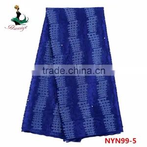 NYN99 In Fashion African Tulle Lace Fabric/african Tulle Lace French Net Lace thumbnail-1