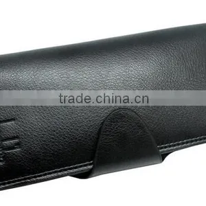 Unisex Multi Card Holder Long Wallet Soft Leather With Clasp Button thumbnail-4