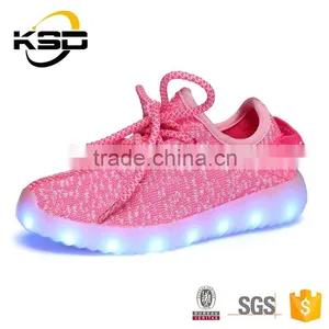 2016 Hot Selling Yeezy Footwear LED Outsole LED Light Up Shoe thumbnail-5