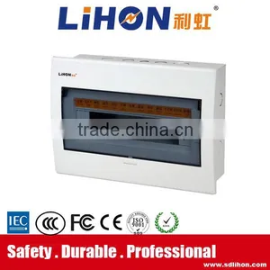13 Way Single Transparent PC or White Opaque Cover Flush Mount Auto Open Electrical Distribution Box thumbnail-3