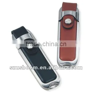 New Design Leather Usb Stick With Chain thumbnail-1