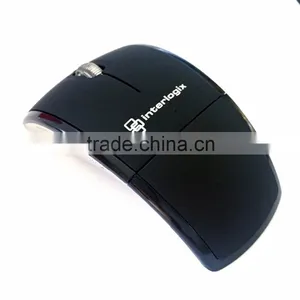 OEM Custom Printing Promotional Gift Wireless Foldable ARC Mouse thumbnail-5