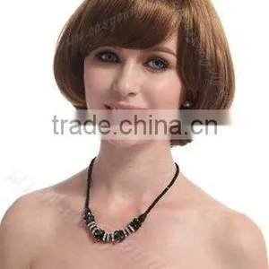 Short Synthetic Wigs Wholesale Ladies Bob Hair Styling Wigs thumbnail-3