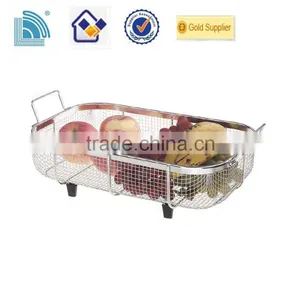 2014 Beautiful Stainless Steel Kitchen Storage Basket thumbnail-1