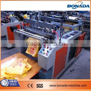 DFR Series Plastic T-shirt Bag/T-shirt Plastic Bag/T-shirt Bag Making Machine thumbnail-2