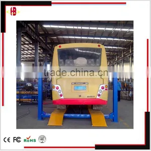 Four Post Garage Vehicle Lift With Rolling Jack and Hydraulic Power Unit thumbnail-5