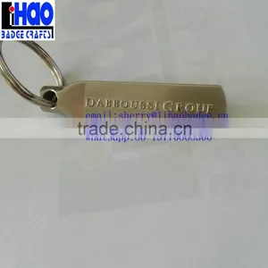 Various Shapes Cheap Promotion Gift Custom Embossed Logo Key Chain,Zinc Alloy Metal Keychain thumbnail-3