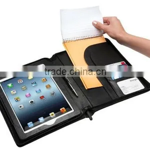 Leather New Design Folder 2014 / pu Leather Conference Folder Factory Price / Leather Corporate Folder for Meeting thumbnail-1