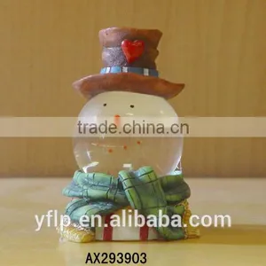 Resin/Polyresin Christmas Crafts of Snow Ball thumbnail-4
