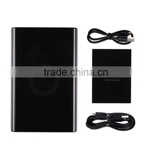 Portable Qi Certificated Wireless Charging Pad With 7000mAh External Battery For Mobilephones Tablets thumbnail-4