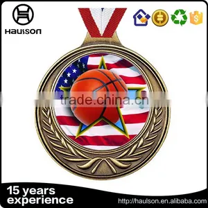 Gold Medal Supplier Custom 3d Diecast Five Stars Hollow Out Zinc Alloy Antique Gold Plated Cheer Sport Medal of Honor Wholesale thumbnail-3