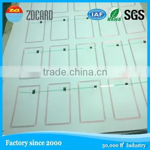 Manufacturer 13.56mhz hf Inlay Rfid Inlay for Rfid Stickers thumbnail-1